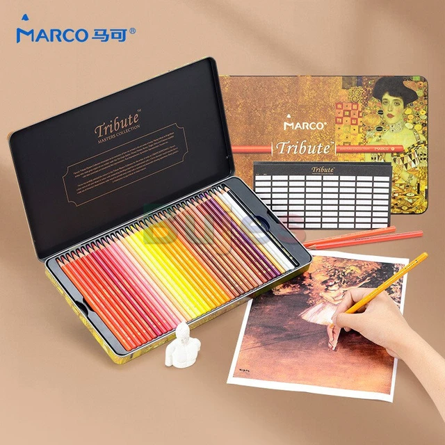 Marco Tribute Colored Pencils  72 Colors Marco Color Pencil - Marco 150  Colored - Aliexpress