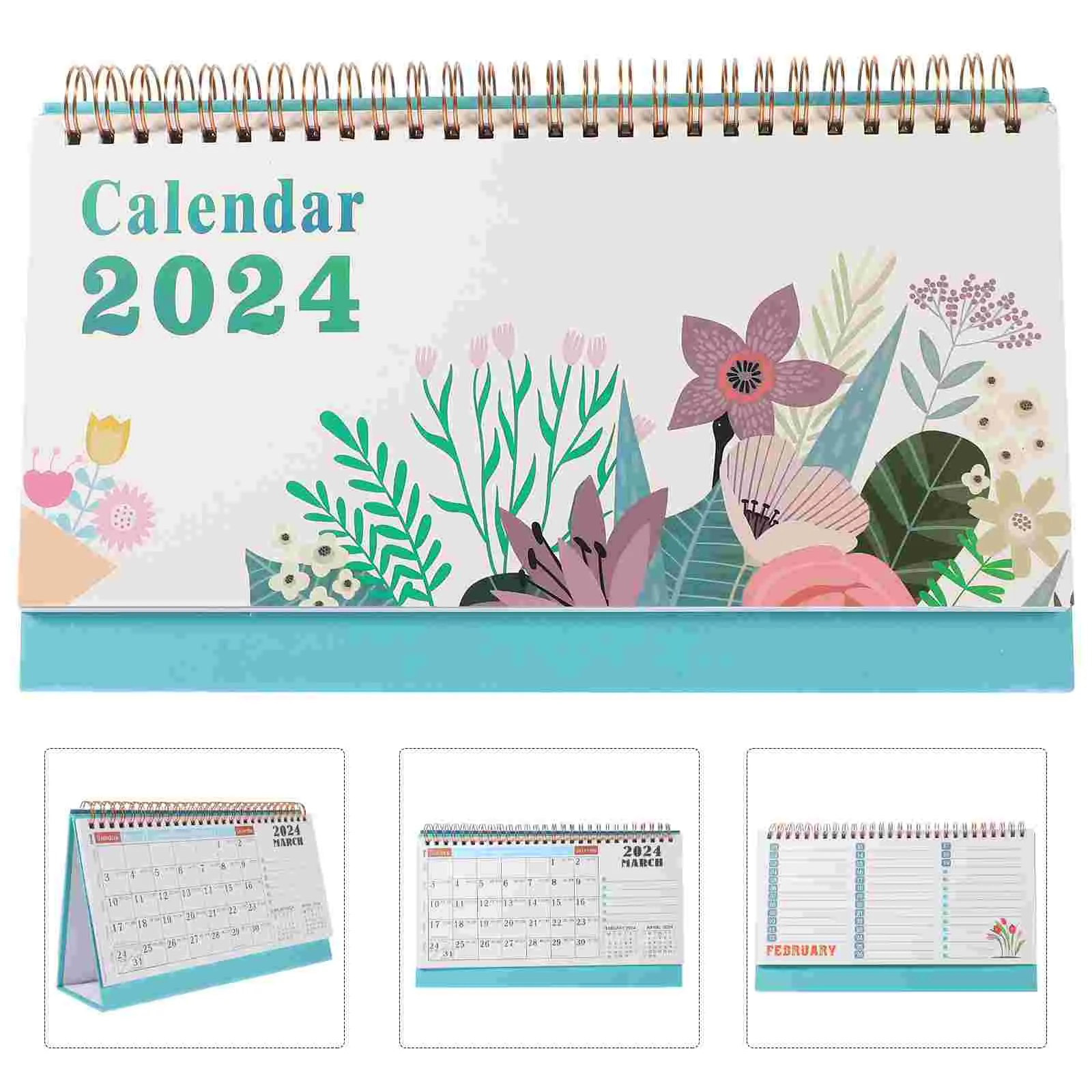 Desk Calendar Schedule Planner Calendar Ornament Delicate Calendar Home Office Desk Calendar