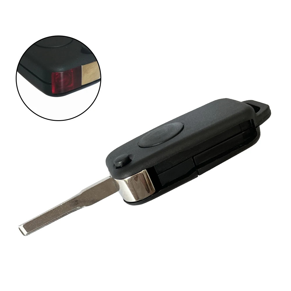 XNRKEY Flip Folding Remote Car Key Shell Case for Mercedes Benz