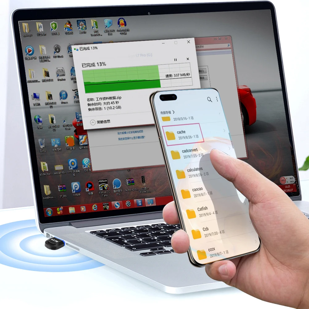 USB BT 5.4 동글 어댑터, BT 어댑터, 플러그 앤 플레이 BT 송신기 및 리시버, PC 스피커 무선 마우스 이어폰 키보드용