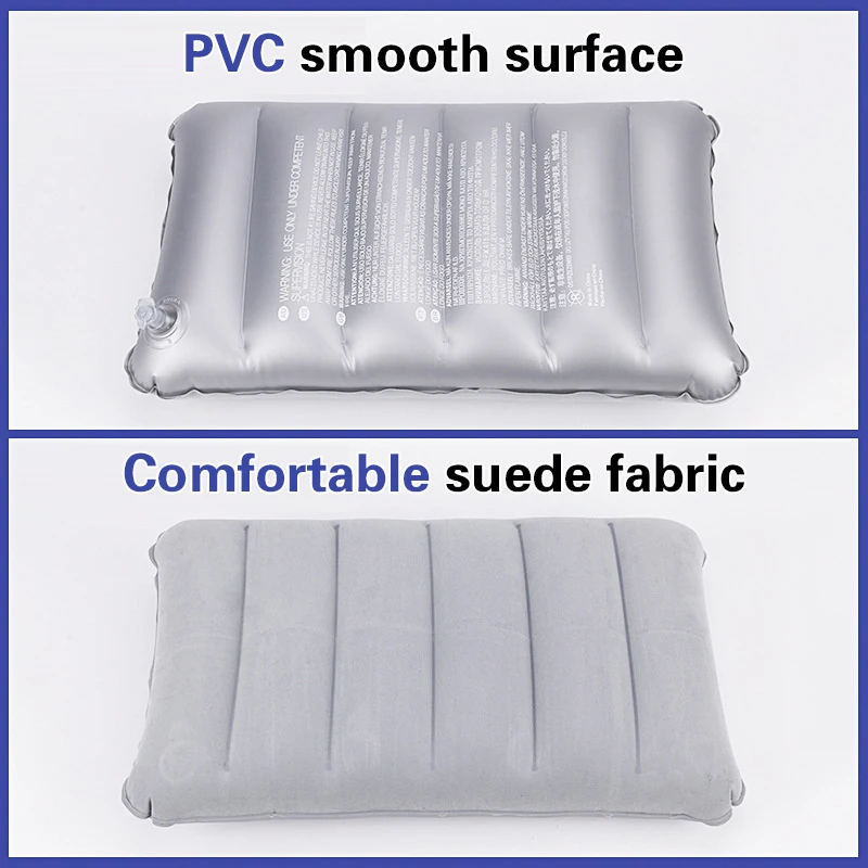 47x30cm Air Cushion Pillows Outdoor Camping Sleep Cushion Portable Folding Square Inflatable Pillows Ultralight Travel Backrest