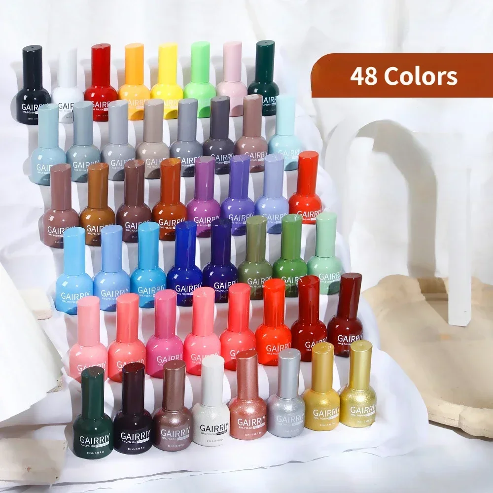 

24 Colors Set Nail Gel Polish Off UV LED Gel Semi Permanant 13ML Gel Nail Art Hybrid Varnishes All For Manicure Lacquer