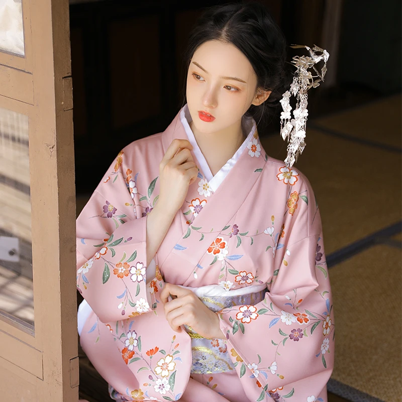 New Retro Japanese Photography Kimono Women's Clothing