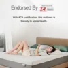 King Size Mattress  12 Inch Gel Memory Foam King Mattress for Cool Night & Pressure Relief Medium Plush Feel 4