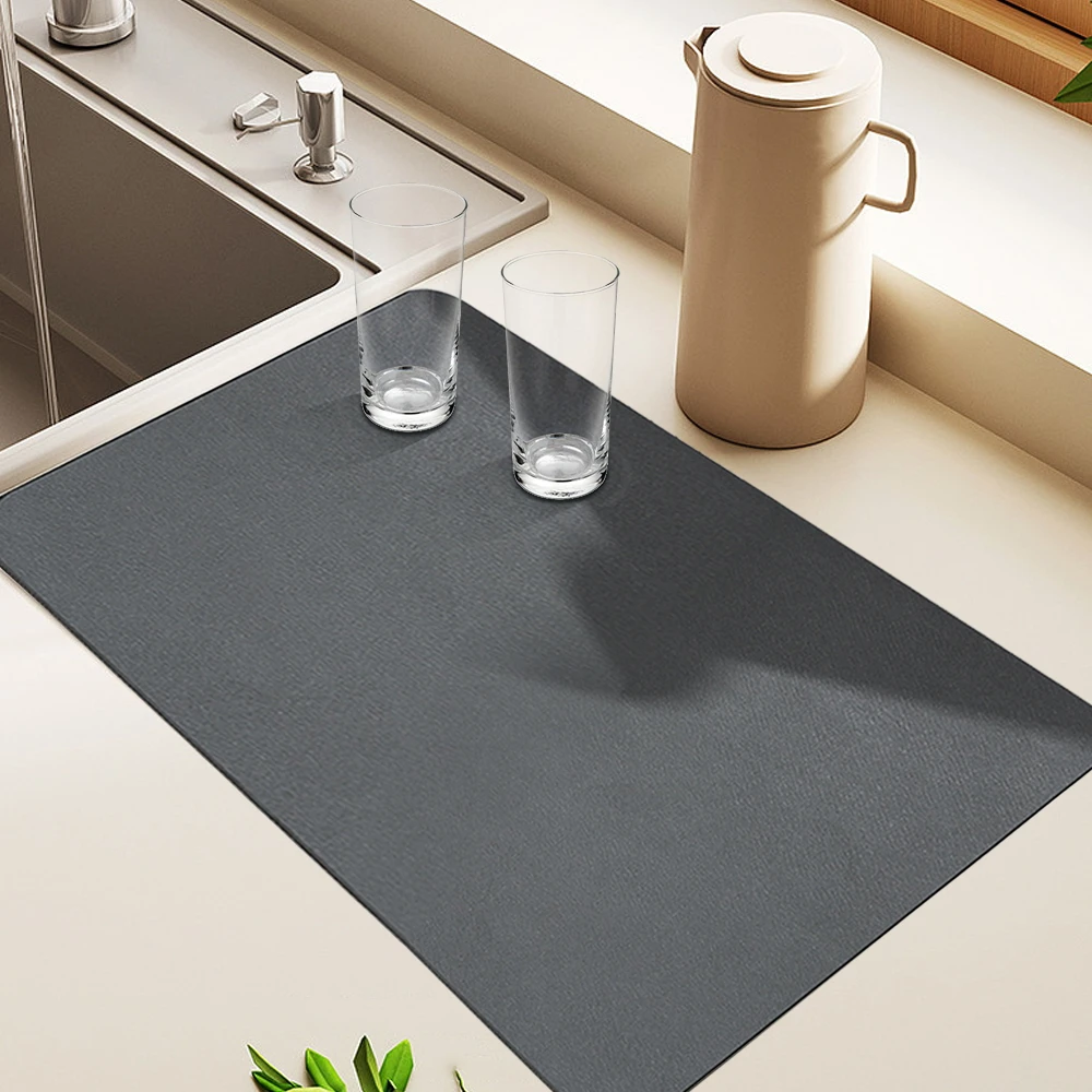 14 Best Dish Drying Mats in 2018 - Microfiber and Silicone Dish Drying Mats