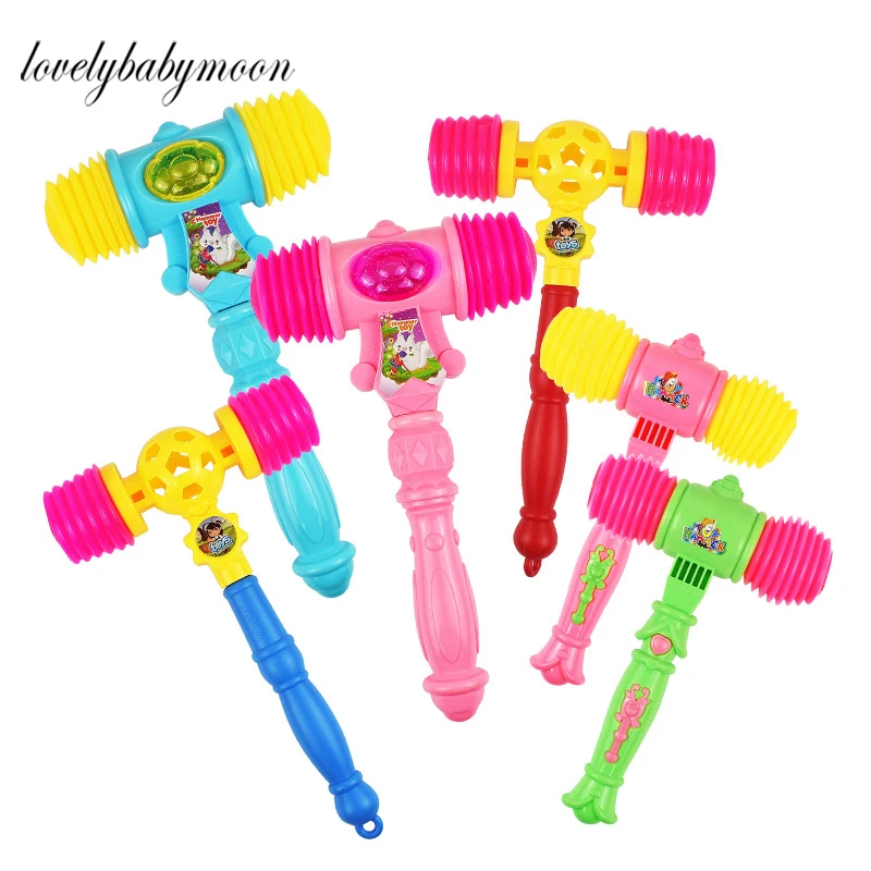 

Large Plastic Squeaky Toy BB Whistle Sound Hammer, Kids Educational Toy, Party Supplies Jokes Toy
