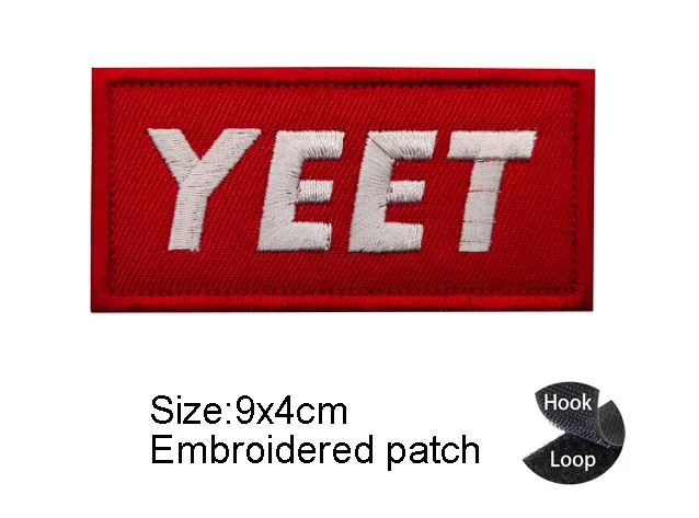 Personalized Alphabet Embroidery Patch - Fun Outdoor Bag Badge with Hook and Loop Attachment