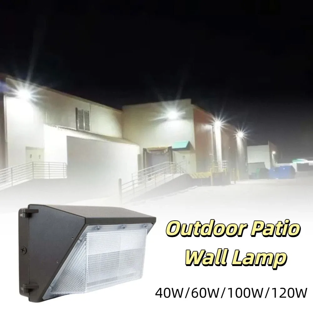 모션 센서 야외 LED 벽등 IP65 방수 황혼에서 새벽까지 작동하는 포토셀 LED 벽등 AC 전원 공급 IP65 등급