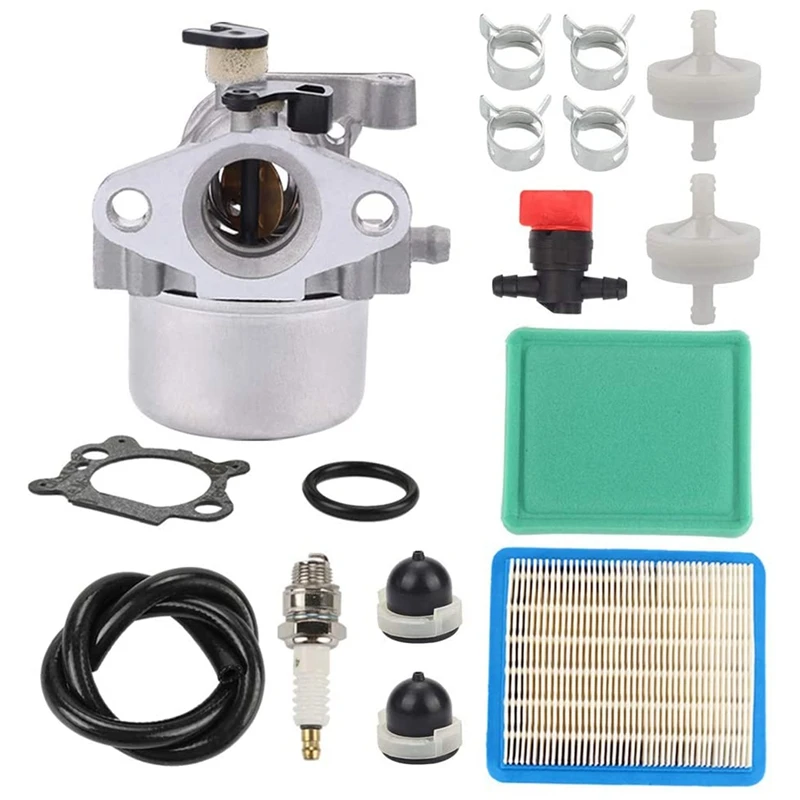 799866 Carburatore Adatto Per Motore 790845 799871 796707 794304 2 H800 Con Kit Tune Up Filtro Aria 491588 491588S