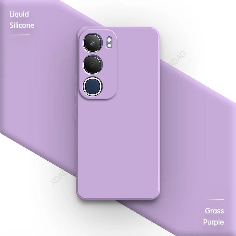 Premium Silicone Case with Lens Protection - Soft Back Cover