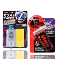 Soft99 Ultra Glaco Car Glass Oil Film Remover Glass Polishing Windshield Cleaner Car Glass Polishing Clear Window Auto Detailing