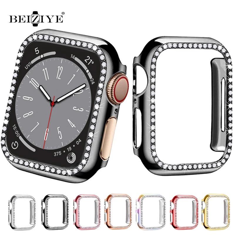 DiamondCaseForAppleWatchCoverUltra87654ScreenProtector