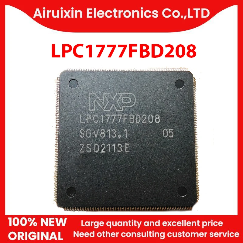

100% новые и оригинальные LPC1777FBD208 TQFP208 1 шт./лот