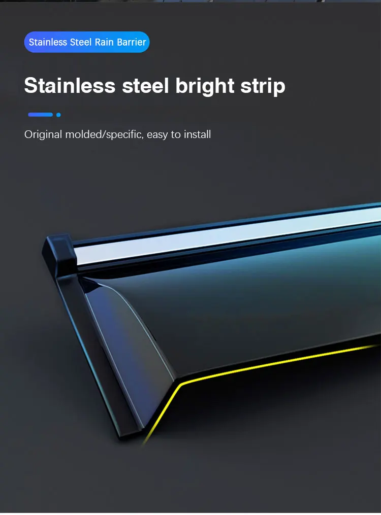 Deflettori Antivento Peugeot 208 5 Porte 2012-2019 - Fumé | Coppia Anteriore Originale - Foto 1