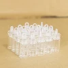 20/100pcs 1ml Mini Glass Bottles Pendants With Plastic Stopper Small Bottle Decoration Crafts Vials Jars 3