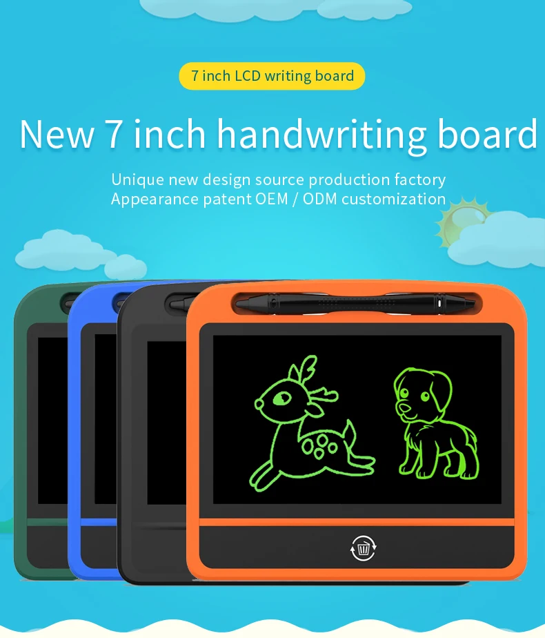 Digital Drawing Handwriting Pads Lcd writing pad Great Gift for Kids Electronic Portable Tablet