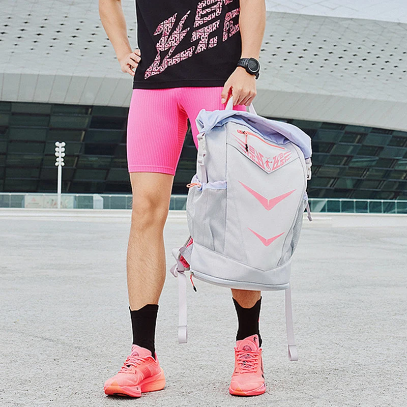 QIAODAN Feiying Sports Backpack Large Capacity Men's and Women's Summer New Comfortable Commuting School Bag XUA24240119