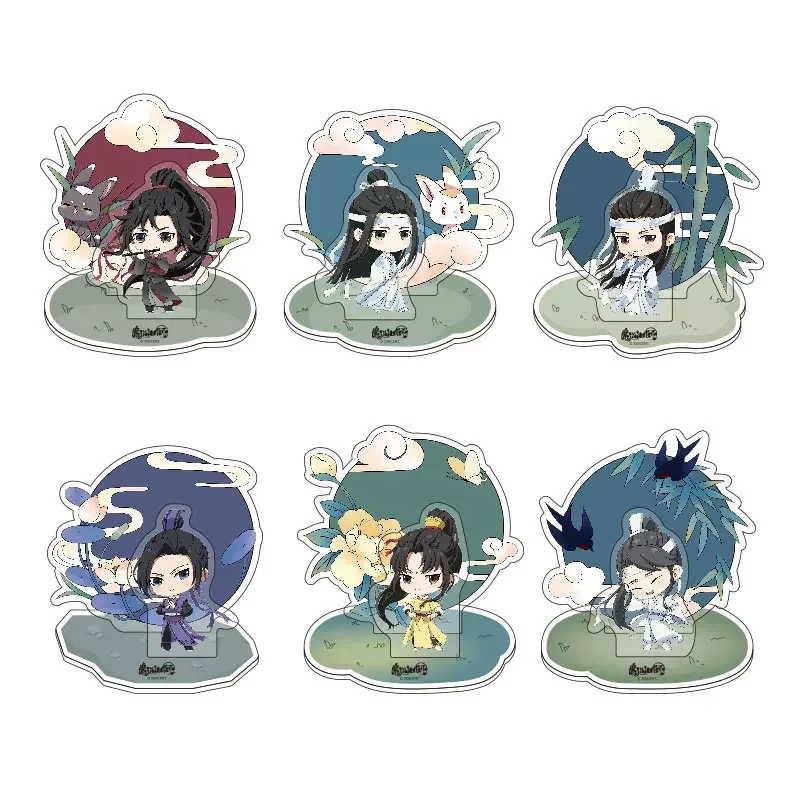 

Sunsyea MDZS Mo Dao Zu Shi официальный Merch Wei Wuxian Lan Wangji YYCJ акриловая подставка Jin Ling Lan Sizhui Lan Xicheng Jiang Cheng