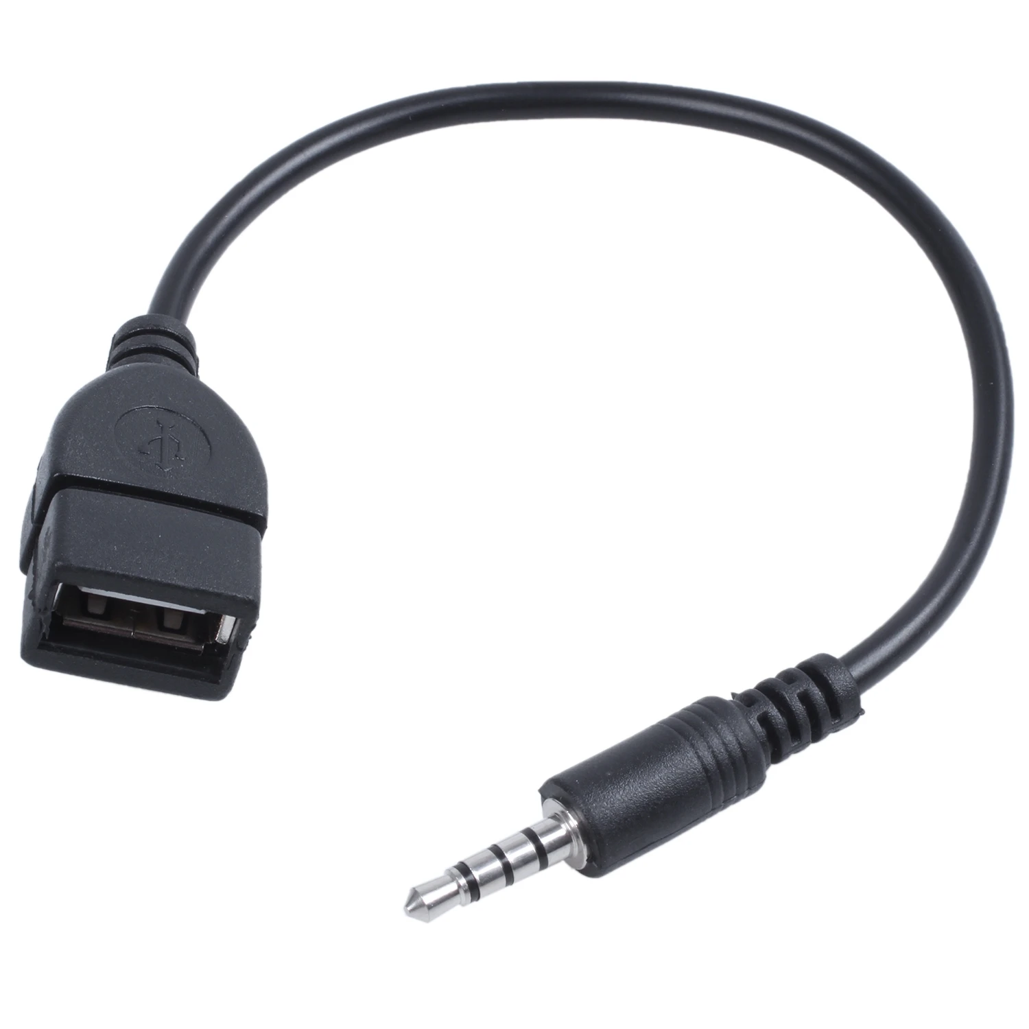 Jack Usb, Aux, Jack Da 3.5Mm Per Cavo Di Ricarica Dati Audio Nero