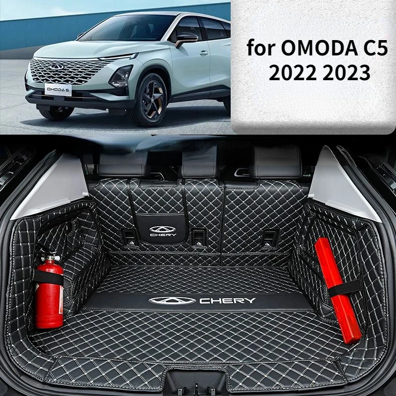 

Car Trunk Mats for OMODA C5 2022 2023 Trunk Protector Pad Storage Bags Cargo Liner Car Interior Accessories