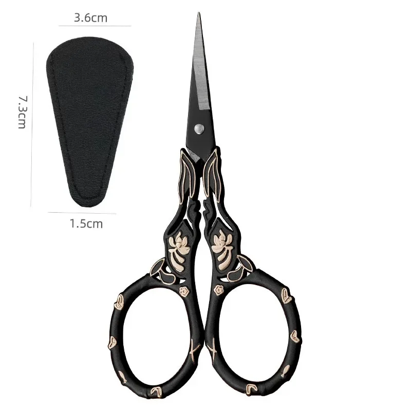 Vintage Stainless Steel Tailor Scissors 5