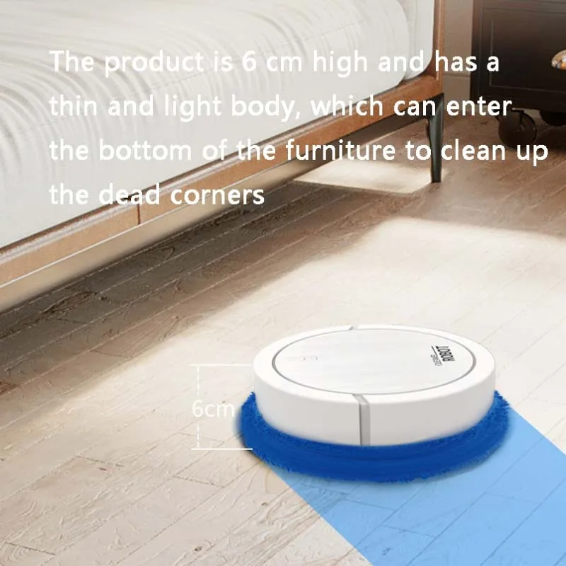Intelligent Sweeping Robot Portable Silent Sweeping And Dragging Integrated Robot