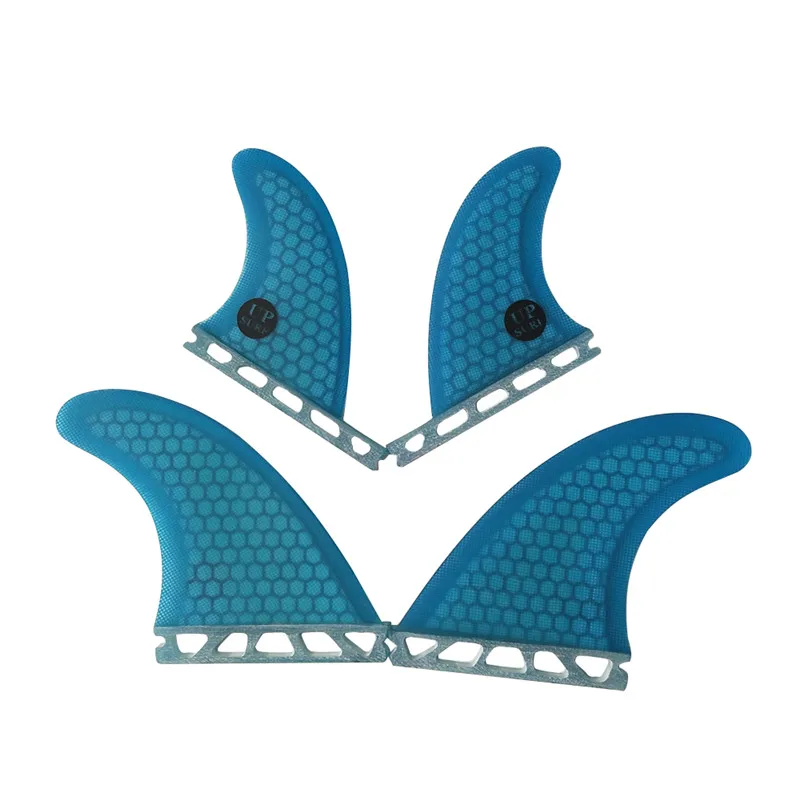 Single Tab Base Quad Fins M + Gl 4 Pz/Set Honeycomb Upsurf Future Quad Fins Quilha Surf Fins Sup Accessori G5 + Gl Swin Fins