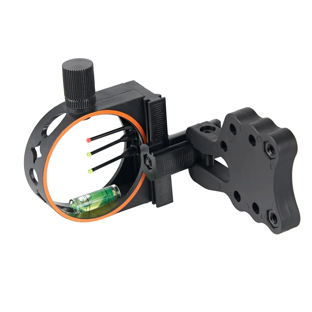 

Toparchery Three-pin /Five-pin Bow Sight Plastic for Compound Bow Recurve Bow Outdoor Hunting Accessory