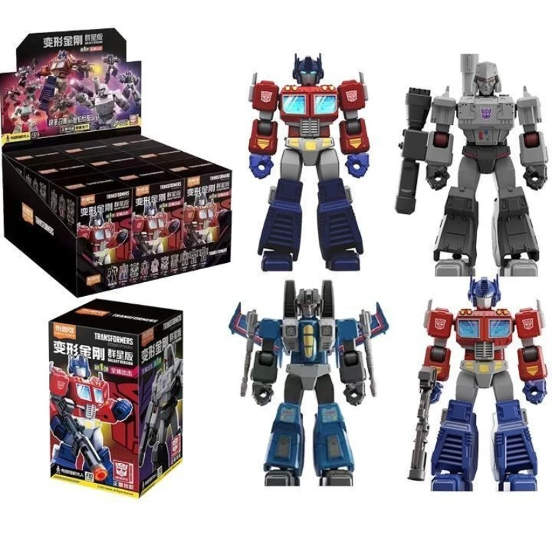 BLOKEES Transformers Robot Star Edition First Building Block Assembly Assemble Toy Models Children Birthday Gift Toys Blind Box