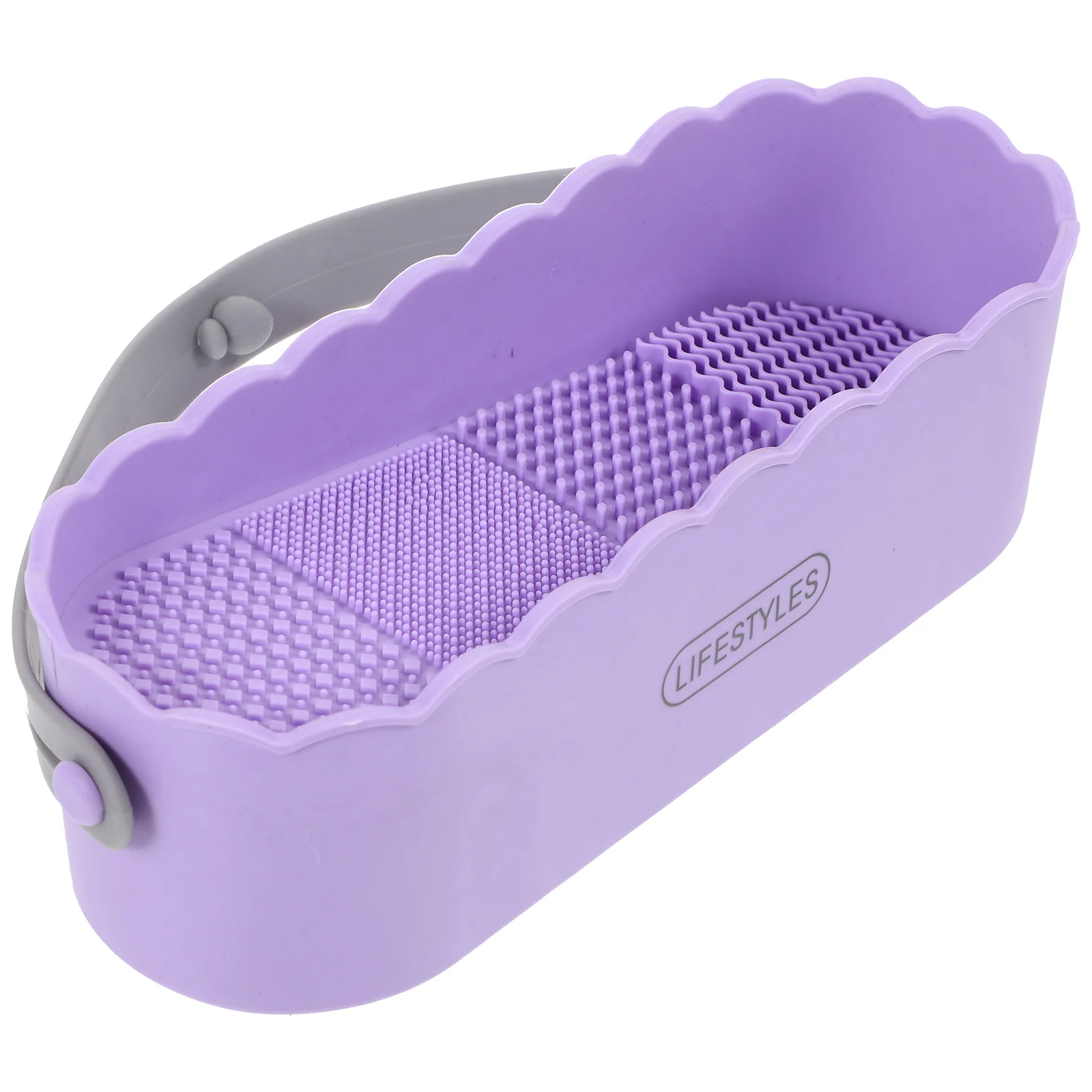 

Makeup Brush Storage Box Tools Cleaner Cleaning Container Boxes Holder Women Beauty