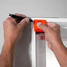 

Mark Offset Nail Screw Cutting Parallels Line Trimming Perfect Fits Scribes Ruler Trim Buddy Marks Offset Parallel Lines Supply