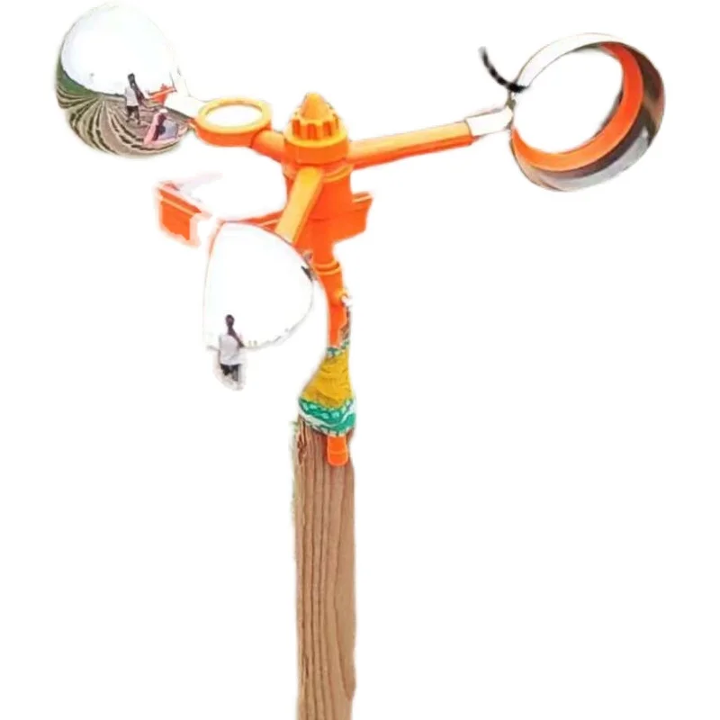 

Solar voice bird scare artifact orchard farmland wind power reflective farm bird driving outdoor bird prevention