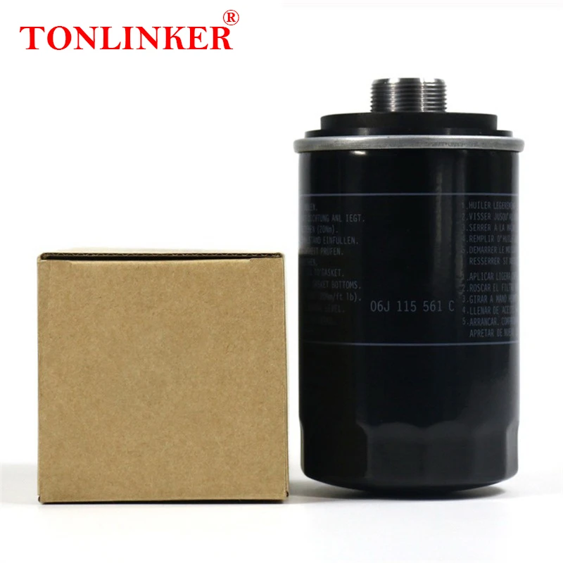 TONLINKER Oil Filter 06J115561C For Volkswagen Transporter T5 2009-2015 T6-2.0TSI DSG 06J115561B Car Accessories Goods