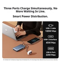 UGREEN 20000mAh Power Bank With Built in Cables 145W Fast Charge Mobile Power Bank iPhone17 Laptop Notebook Customized Charger - Image 5