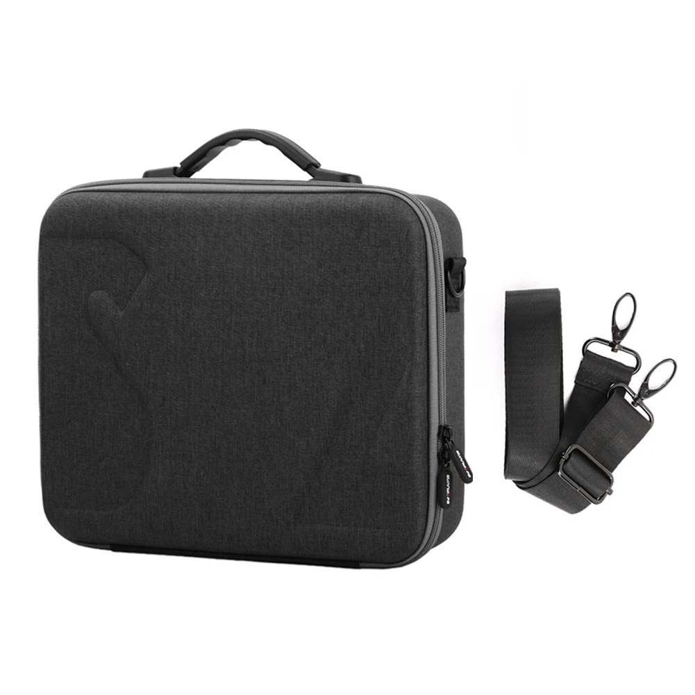 Storage Bag Portable Travel Shoulder Bag Hard Suitcase Storage Case for DJI Flip Drone RC 2/RC-N3 and Batteries