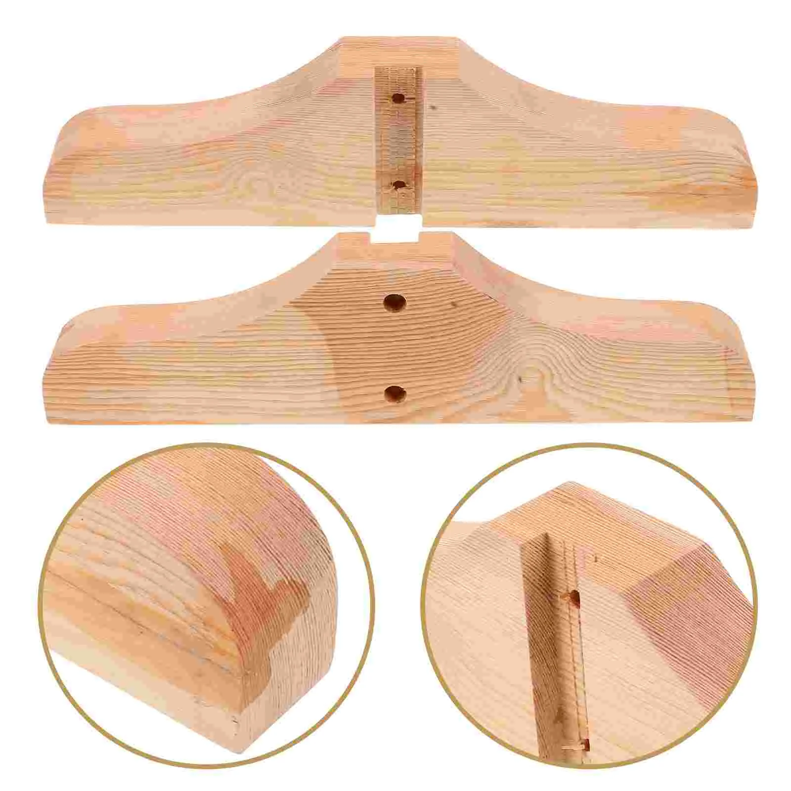【HOT】 2 Pcs Screen Bracket Room Divider Stabilizer Feet Multifunction Support for Pet Gates Wooden Partition.