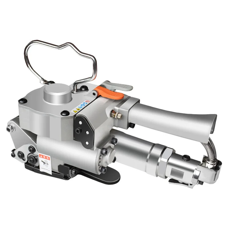 Pneumatic Strapping Machine Portable Alloy Packaging Machine Handheld PP Plastic Seal Packer PET Straps Hot Melt Baling Press