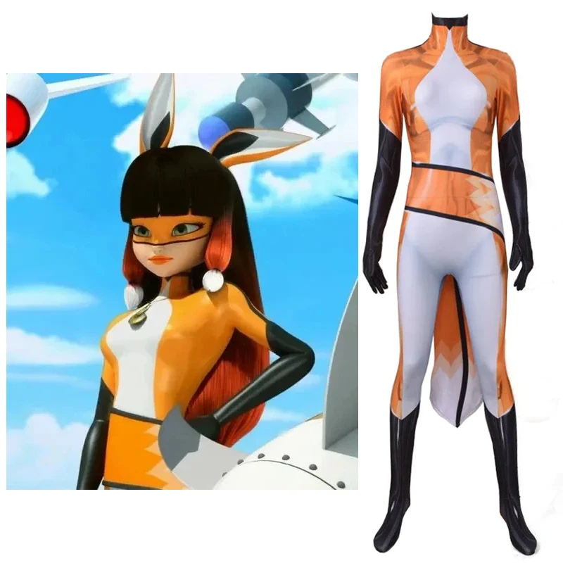 Hot Toys Ladybug Girl Magical Ladybug Body Dragon Miraculous Cosplay Costumi Per Feste Di Halloween