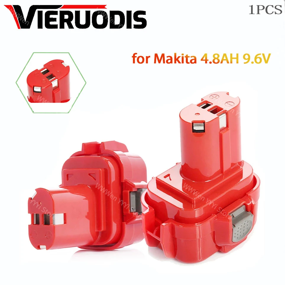 

PA09 9.6V 4.8Ah/4800mAh Rechargeable NI-CD Battery for Makita 9100 9120 9122 9133 6207D 6222D Cordless Drill Power Tool Battery