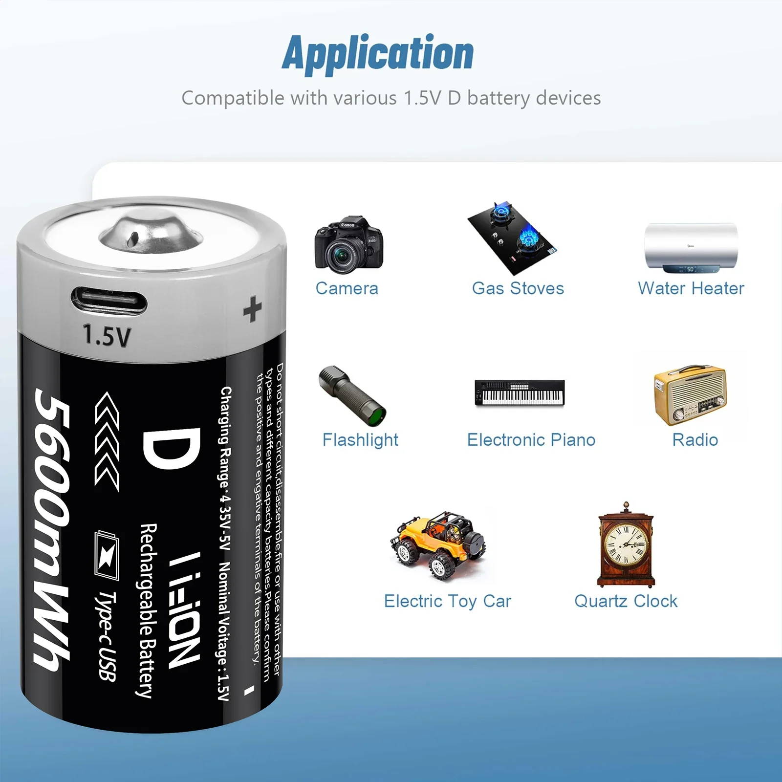 AIPEKE USB D Batteries