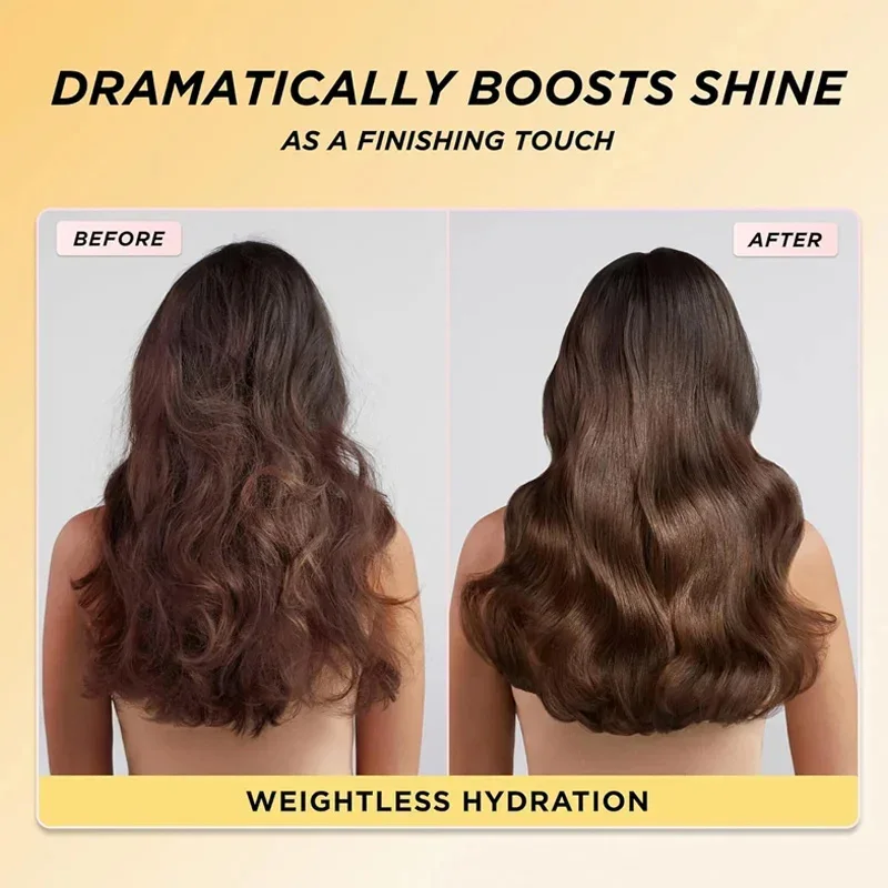 Honey Infused Hair Oil Finishing Shine Moisture Boosts Tame Frizz Overnight Treatment Essential Oil Hair Conditioner 20ml Hair Essence Oil Hair Oil