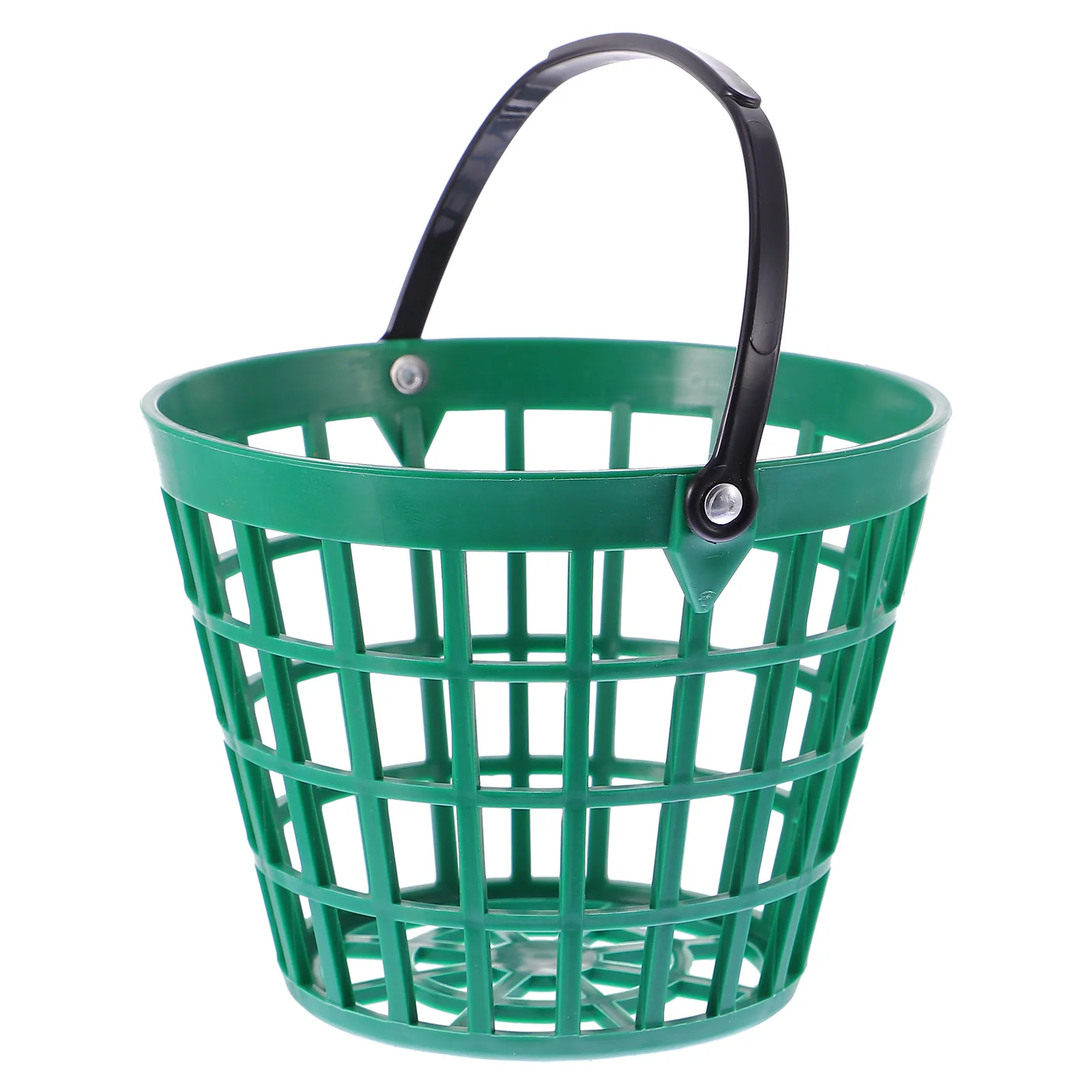 

Golf Storage Basketss Green Bucket Carrying Buckets Handle Ball Nylon Hamper Outdoor Storage