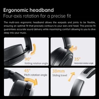 FiiO JT7 Over-Ear Planar Magnetic Audiophile Headphones with 95x86mm Planar Driver design,Adjustable Headband,4.4mm/3.5mm Cable - Image 6
