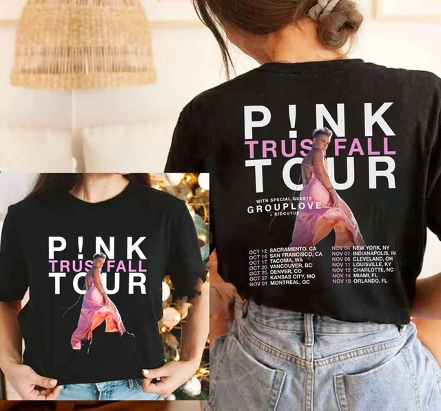 P!nk Trustfall Tour 2023 2Sided Shirt P!nk Tour Shirt Trustfall