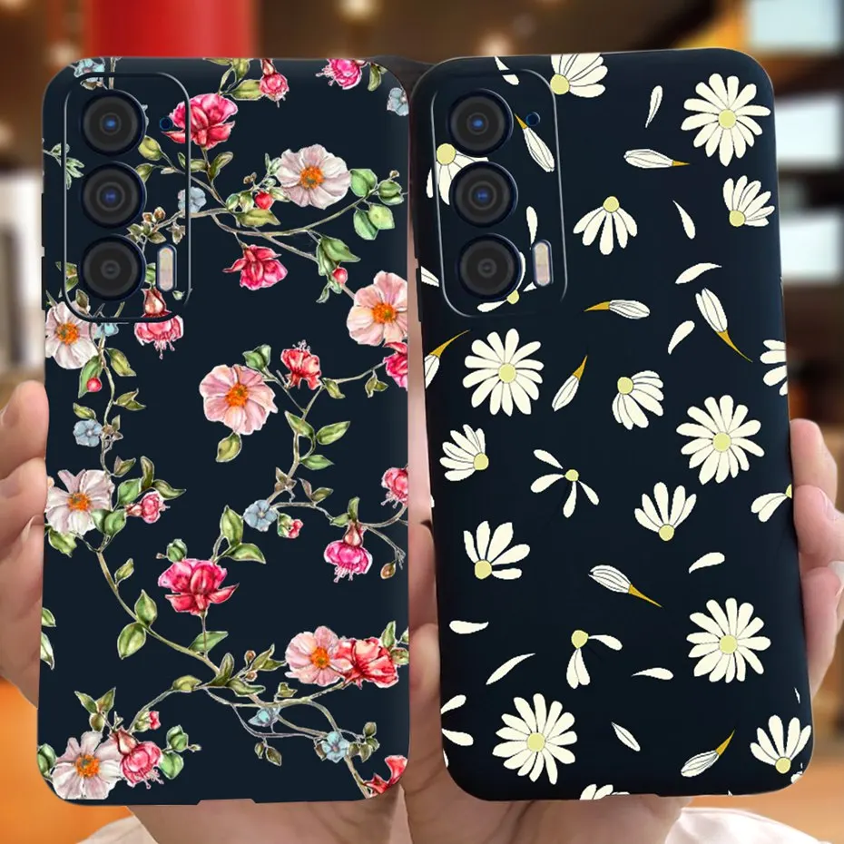 Sunflower Daisy Pattern Soft Silicon Phone Case