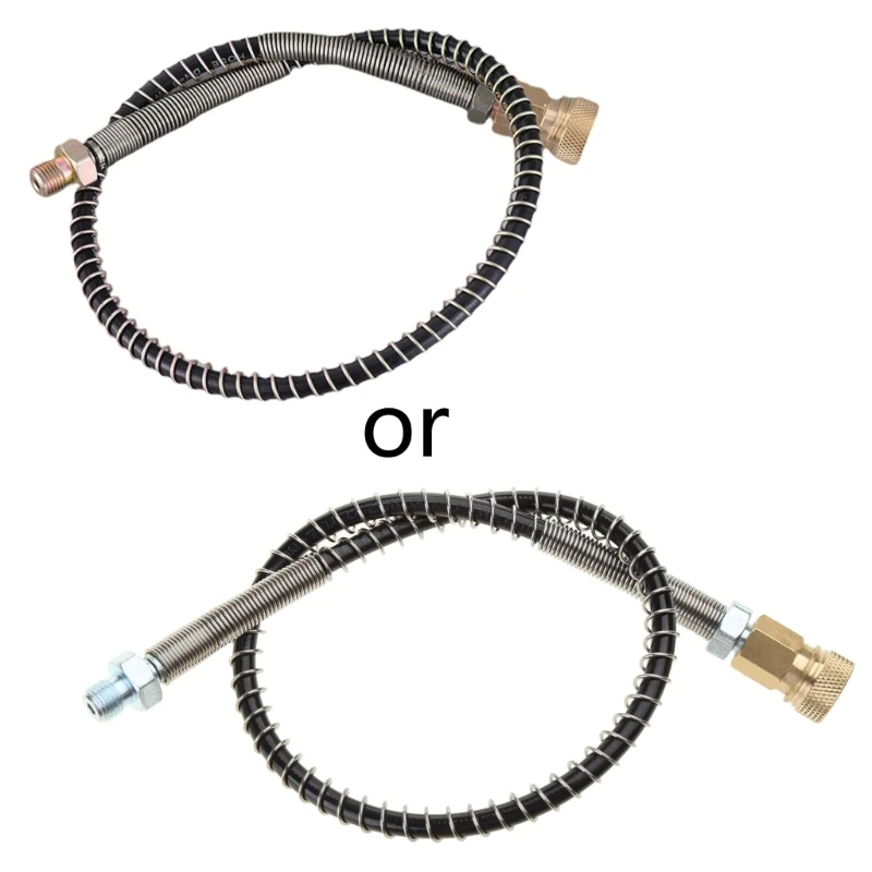 

50JC Universal Bike Tire Inflator Extension Hose Withstand 63mpa Pressure