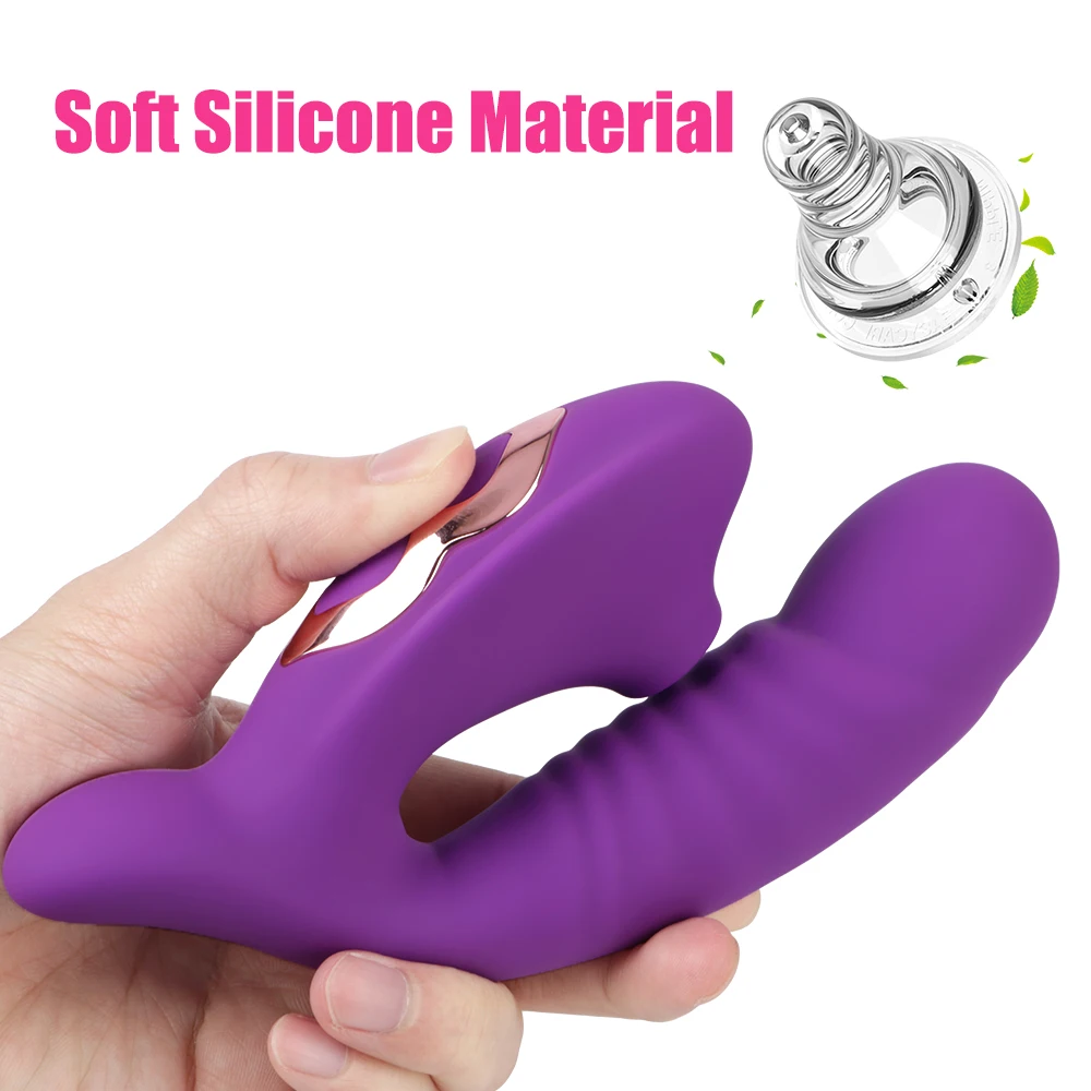 Sucker Vibrator Clit G Spot Massager Clitoris Stimulator Oral Tongue Sucking Dildo Vibrator Sex Toy oris_voghion.com