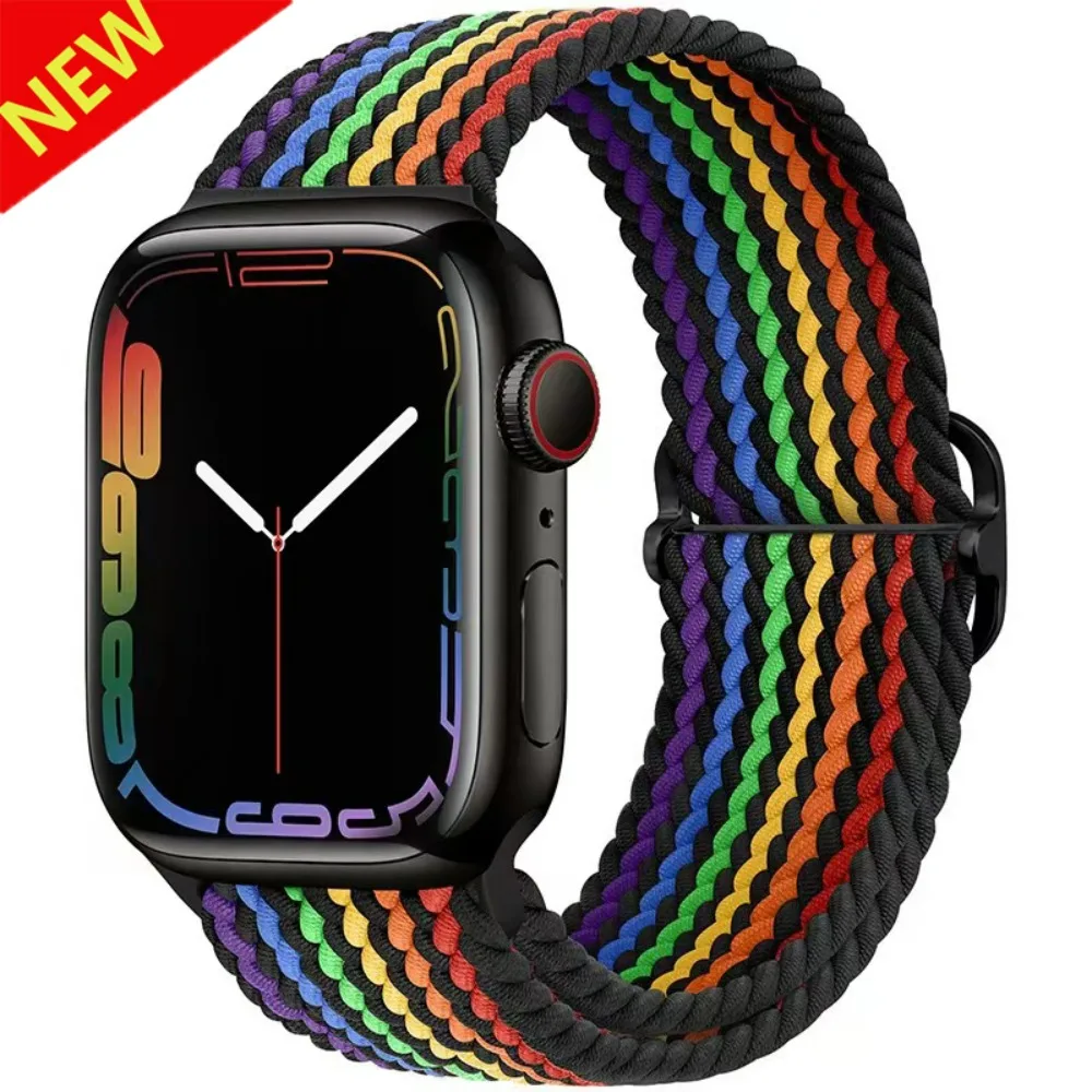 Braided Nylon Bracelet Strap