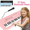 37 Keys Kids Electronic Piano Organ Keyboard with Microphone - Educational Musical Instrument Gift for Children Boy Girl Toddler 1