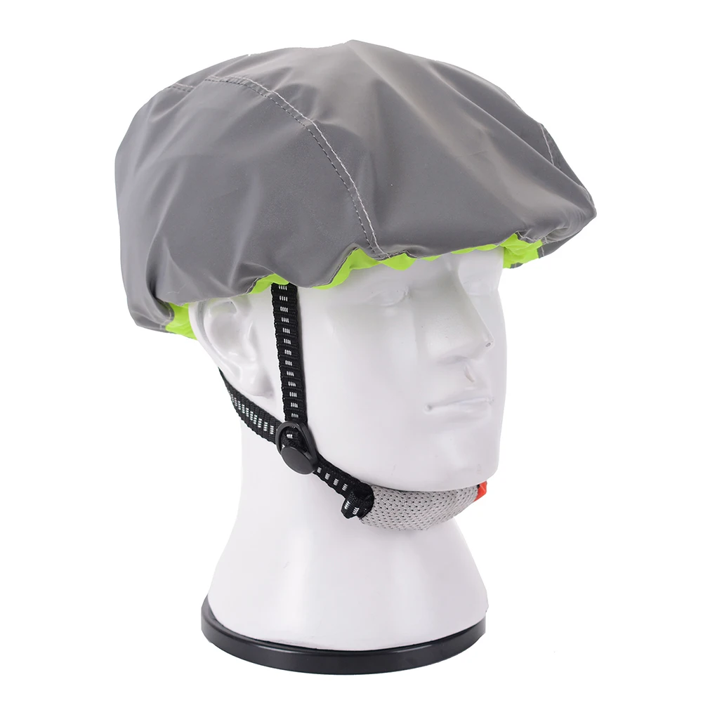

Bike Ventilation Helmet Cover Cycling Waterproof Reflective Helmet Water Cover Adjustment Knob Outdoor Sports